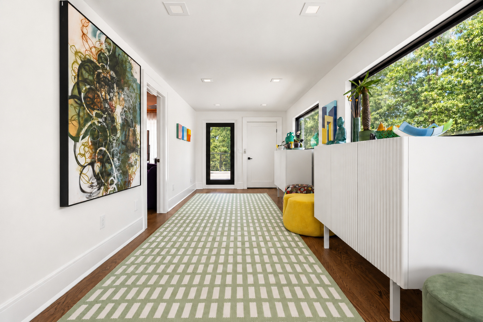 Hallway at 286 Hartshorn Drive, Short Hills
